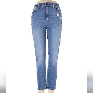 Abercrombie&Fitch Super Skinny Ankle High Rise- Medium Blue- 28r Curve Love